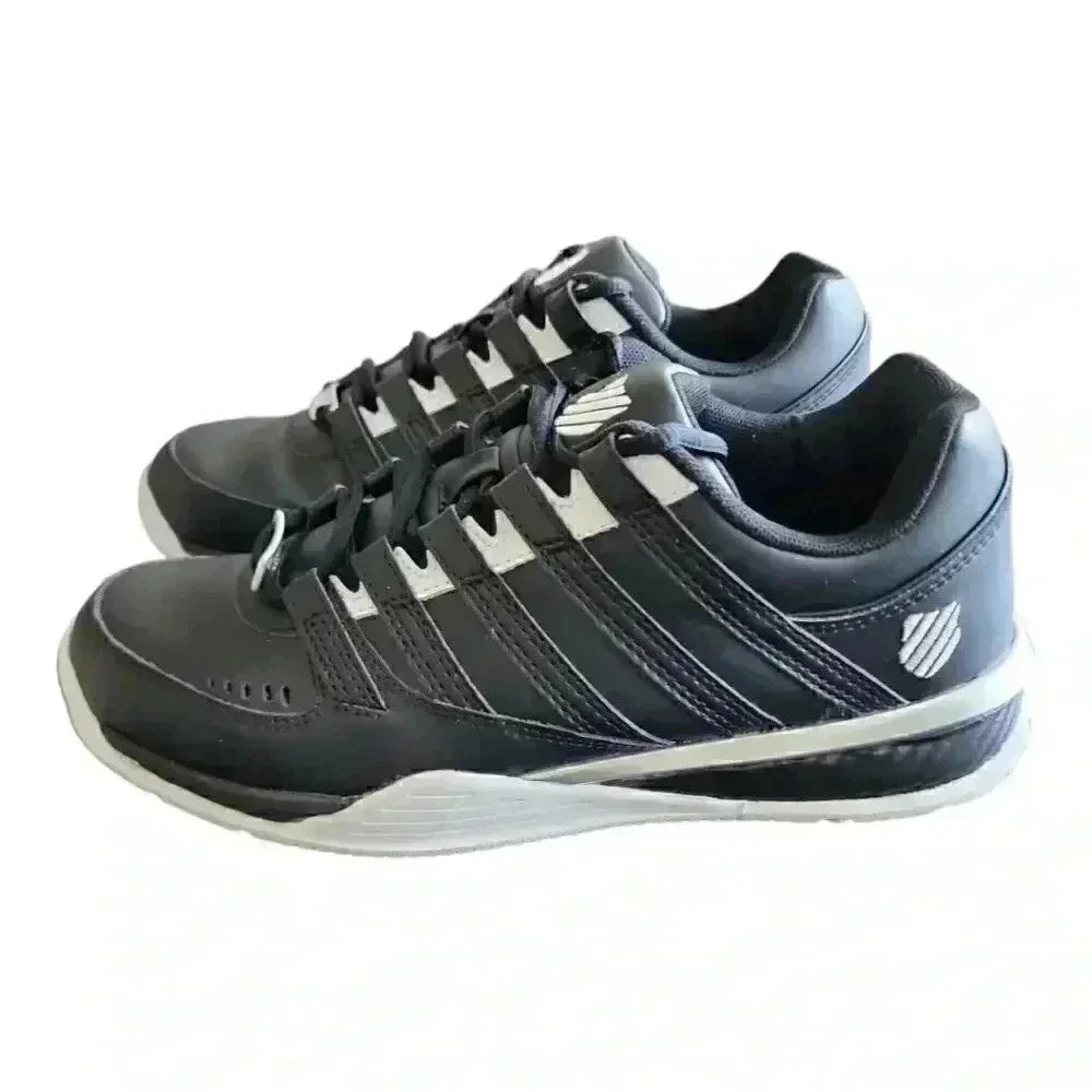 K-Swiss Baxter Mens Sneaker Size 7.5 Black - Picture 6 of 10